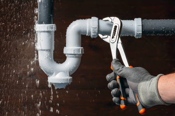 Professional Emergency Plumber technician working in Edmeston, NY